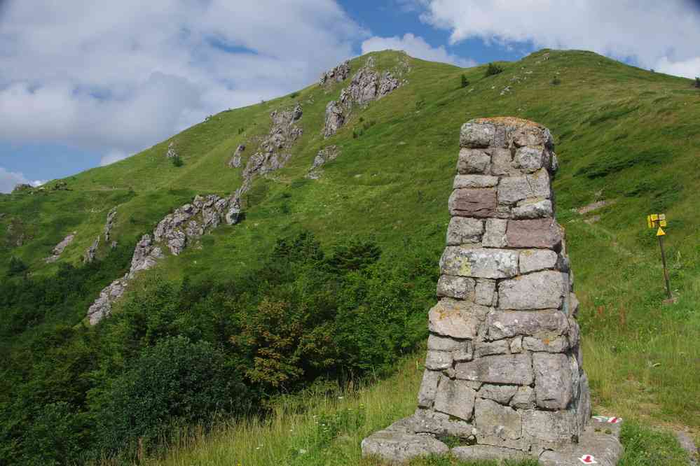 Massif du Balkan. Arrivée au refuge de Kozia Stena (Хижа Козя стена), le 15 juillet 2019