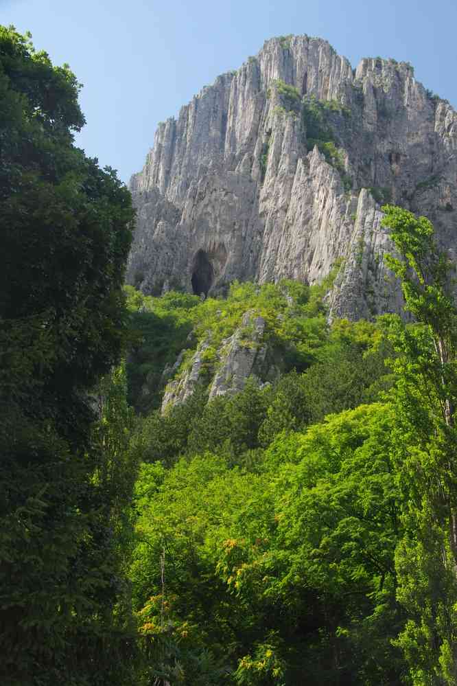 Falaises calcaires près de Vratza (Враца), le 19 juillet 2019