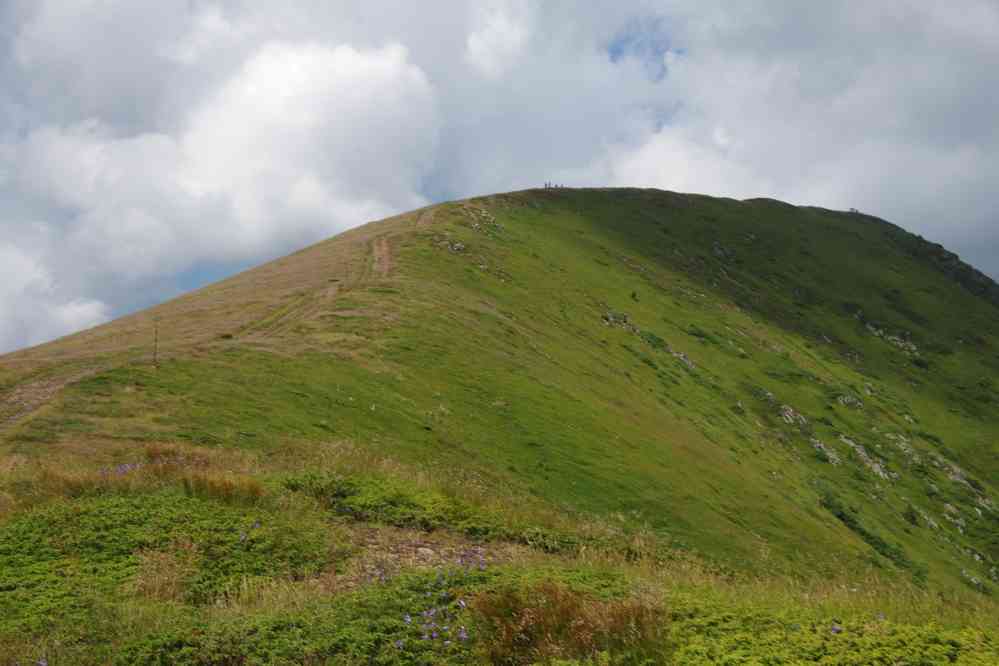 En direction du sommet Kom (връх Ком), le 20 juillet 2019