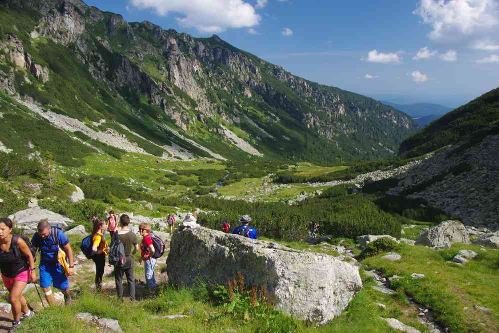 En direction du mont Maliovitza (Мальовица), le 21 juillet 2019