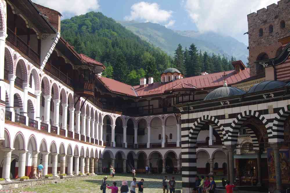 Monastère de Rila (Рилски Манастир), le 23 juillet 2019