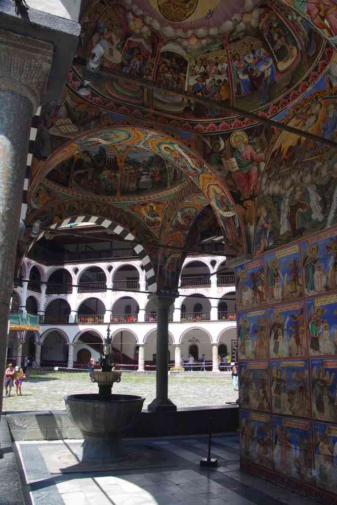 Monastère de Rila (Рилски Манастир), le 23 juillet 2019