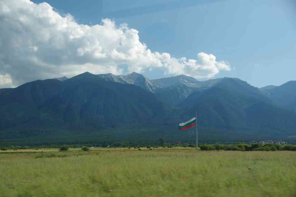 Route vers le Pirin (Пирин), le 23 juillet 2019