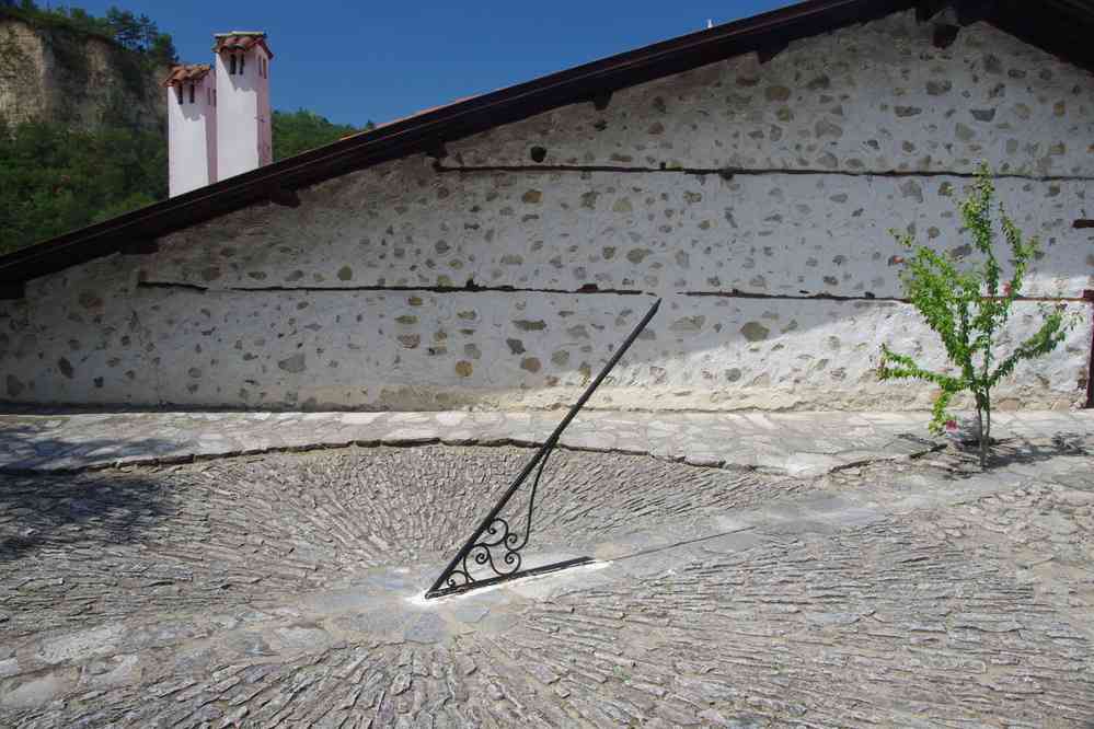 Melnik (Мелник), maison de Kordopulov (Кордопулова къща). Terrasse privative, le 26 juillet 2019