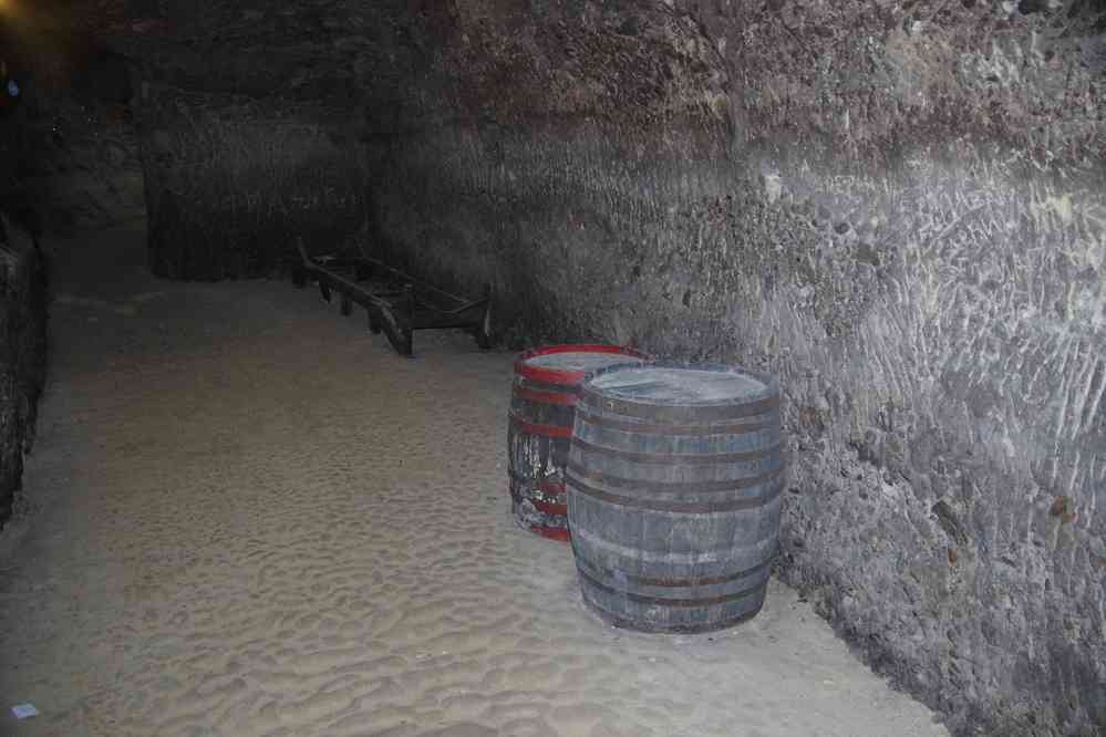 Melnik (Мелник), maison de Kordopulov (Кордопулова къща). Cave à vin, le 26 juillet 2019