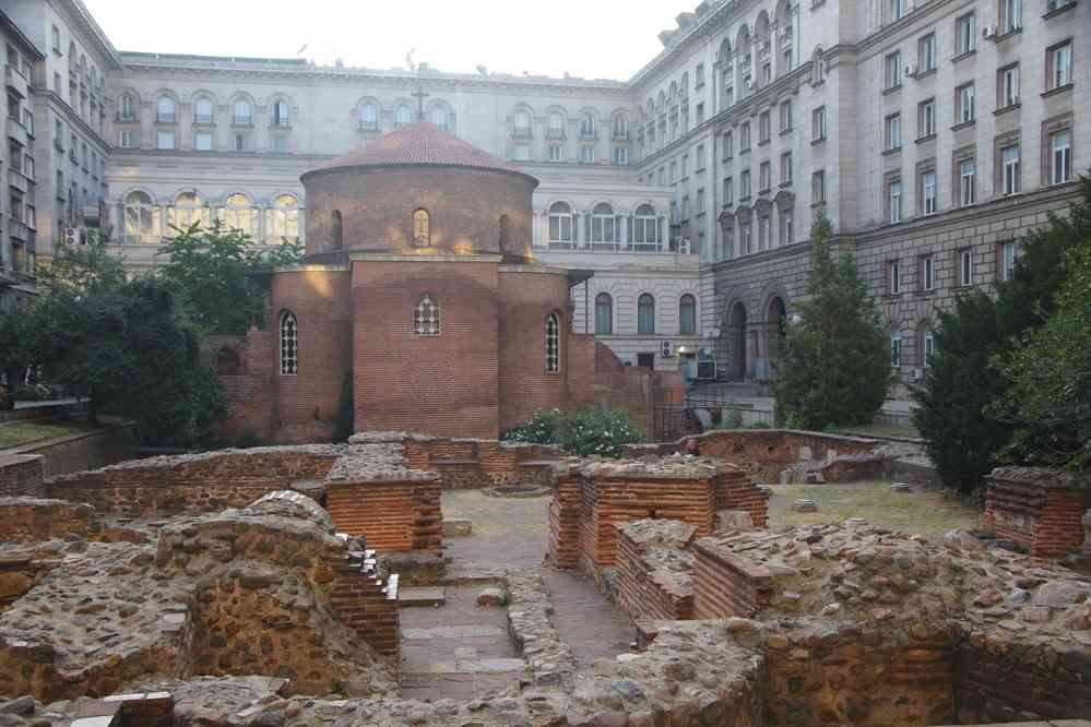 Sofia (София), église Saint-Georges (Храм ротонда Свети Георги), le 26 juillet 2019