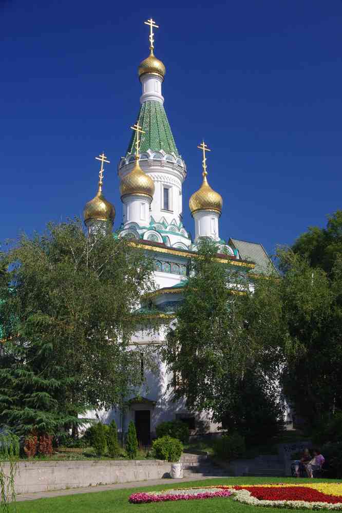 Église russe de Sofia (Руска Църква „Свети Николай Мирликийски“), le 27 juillet 2019