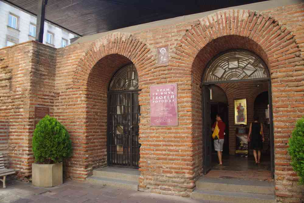 Sofia (София), église Saint-Georges (Храм ротонда Свети Георги), le 27 juillet 2019