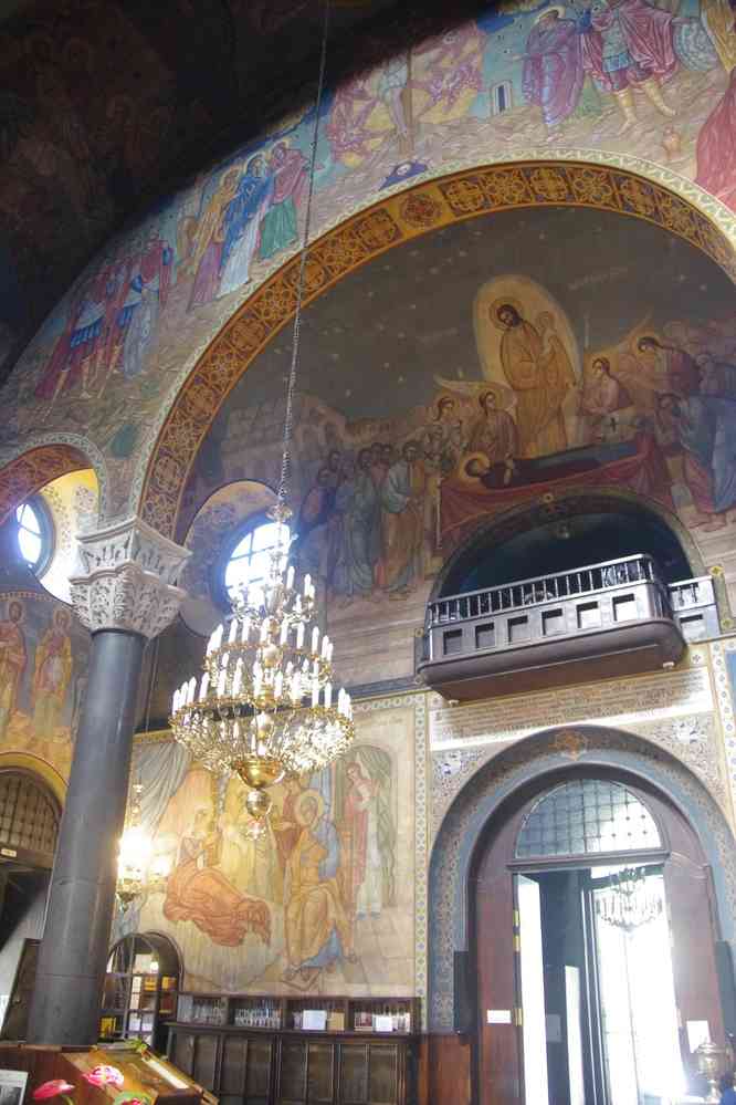 Sofia (София), église Sainte-Nédélia (Храм „Св. Неделя“). Les photos sont payantes et très difficiles à prendre..., le 27 juillet 2019