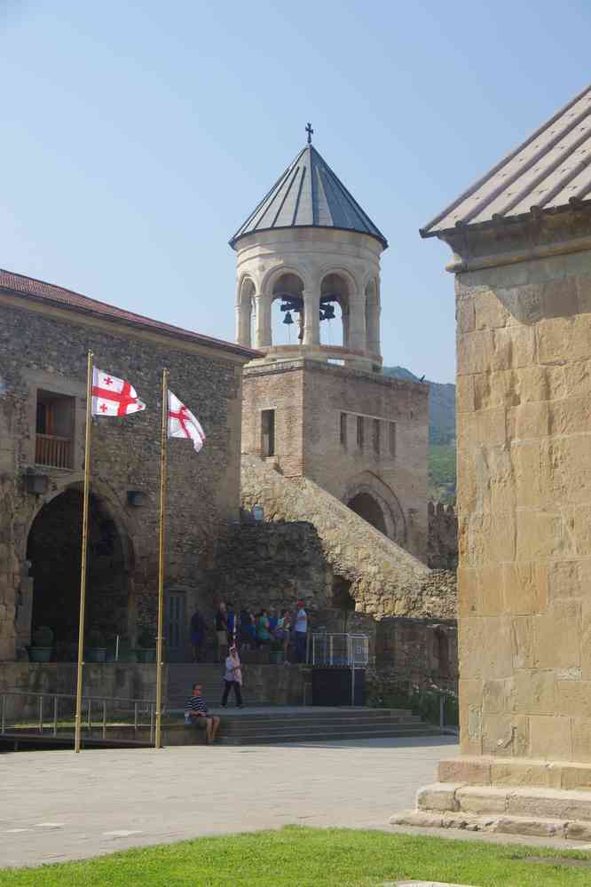 Mtskheta (მცხეთა), cathédrale de Svétitskhovéli (სვეტიცხოვლის საკათედრო ტაძარი), le 9 août 2017
