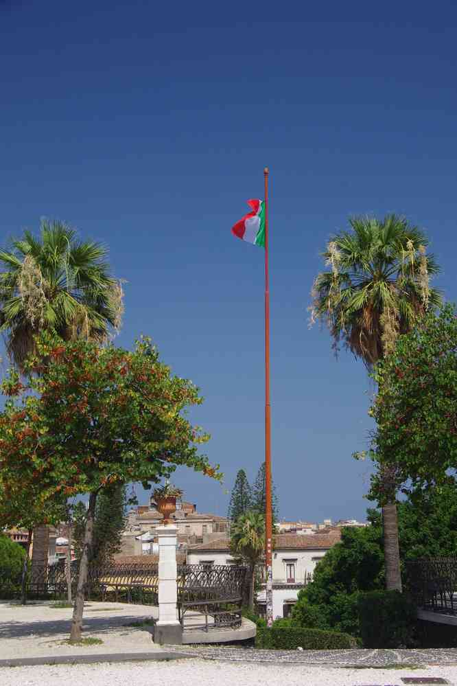 Parc Bellini (Catane), le 1ᵉʳ août 2020