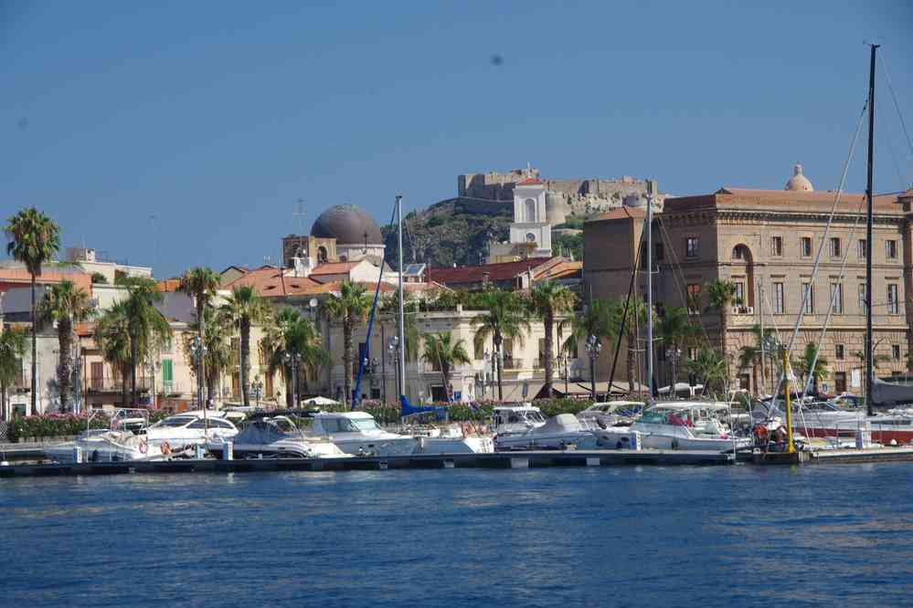 Le fort de Milazzo, le 2 août 2020