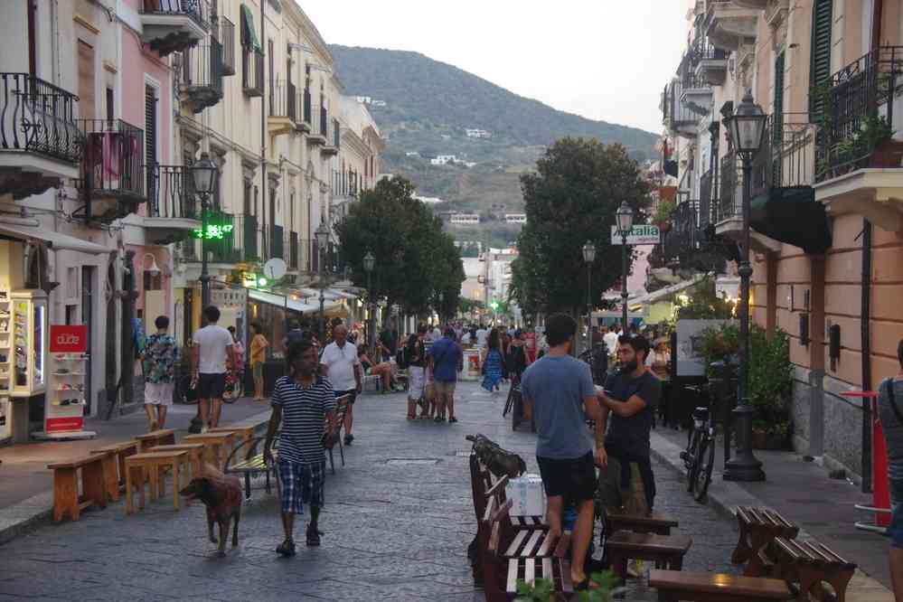 Lipari, cours Victor-Emmanuel II, le 2 août 2020