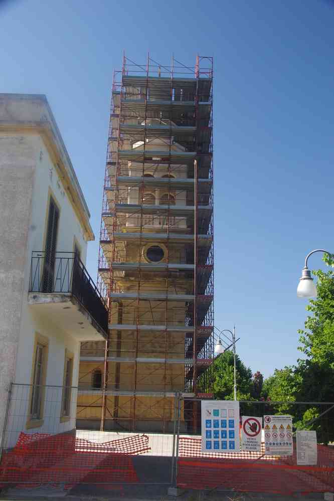 Salina, église de la Madonna del Terzito (XVIIᵉ), le 3 août 2020