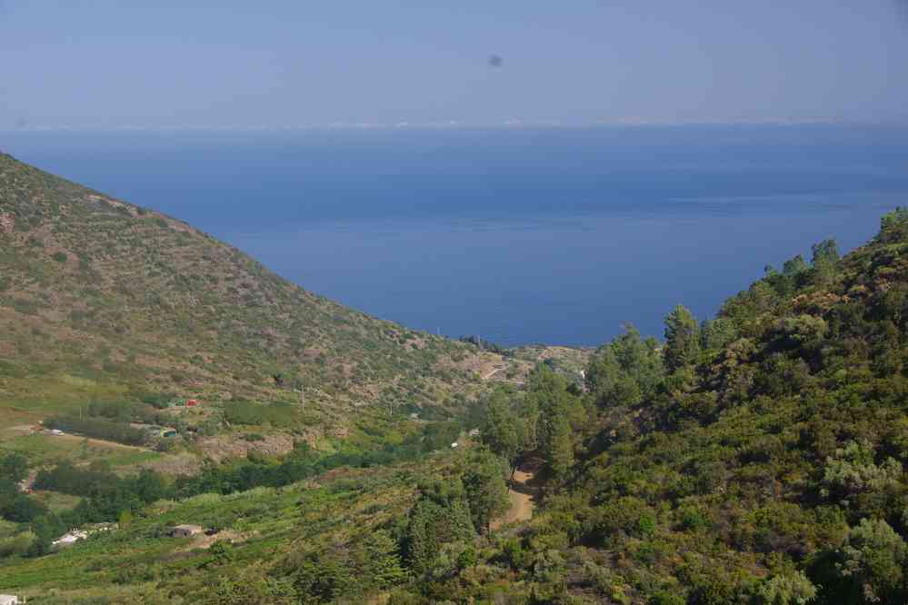 Salina, début de montée, le 3 août 2020