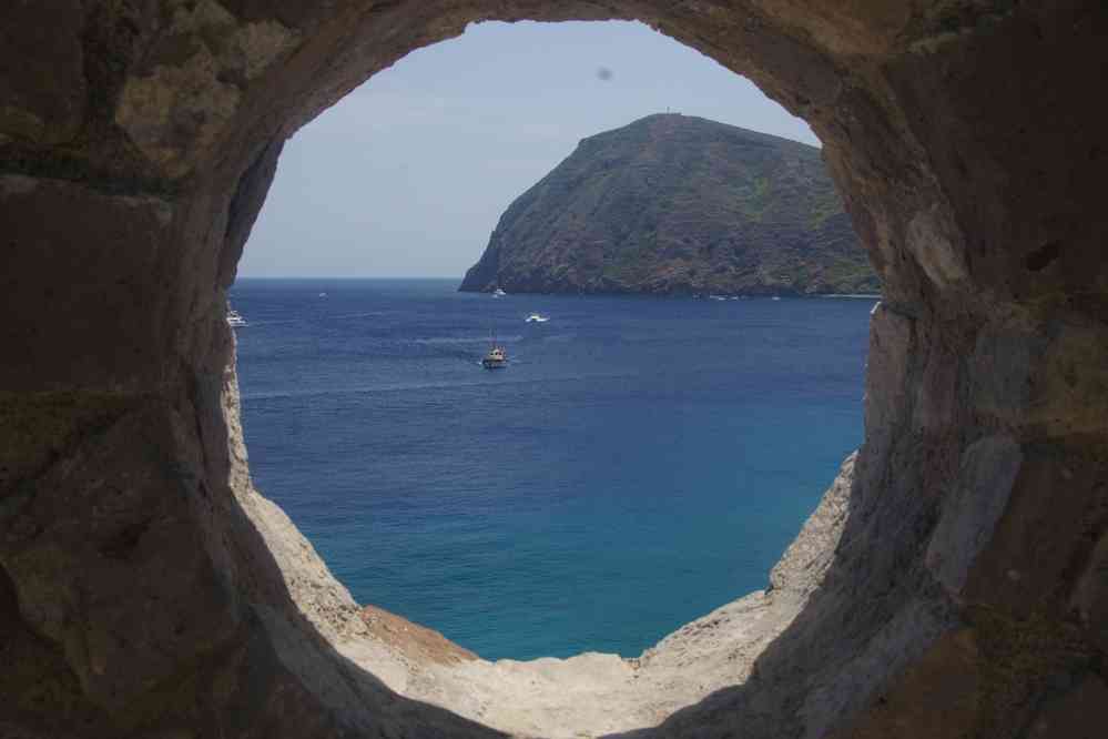 Lipari, punta di Sparanello, le 4 août 2020