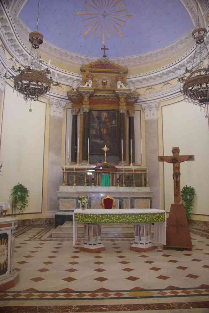 Panarea. Église San Pietro, le 5 août 2020