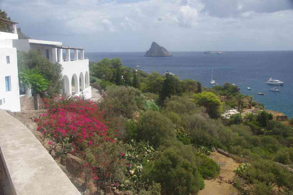 Panarea. Retour vers le port, le 5 août 2020