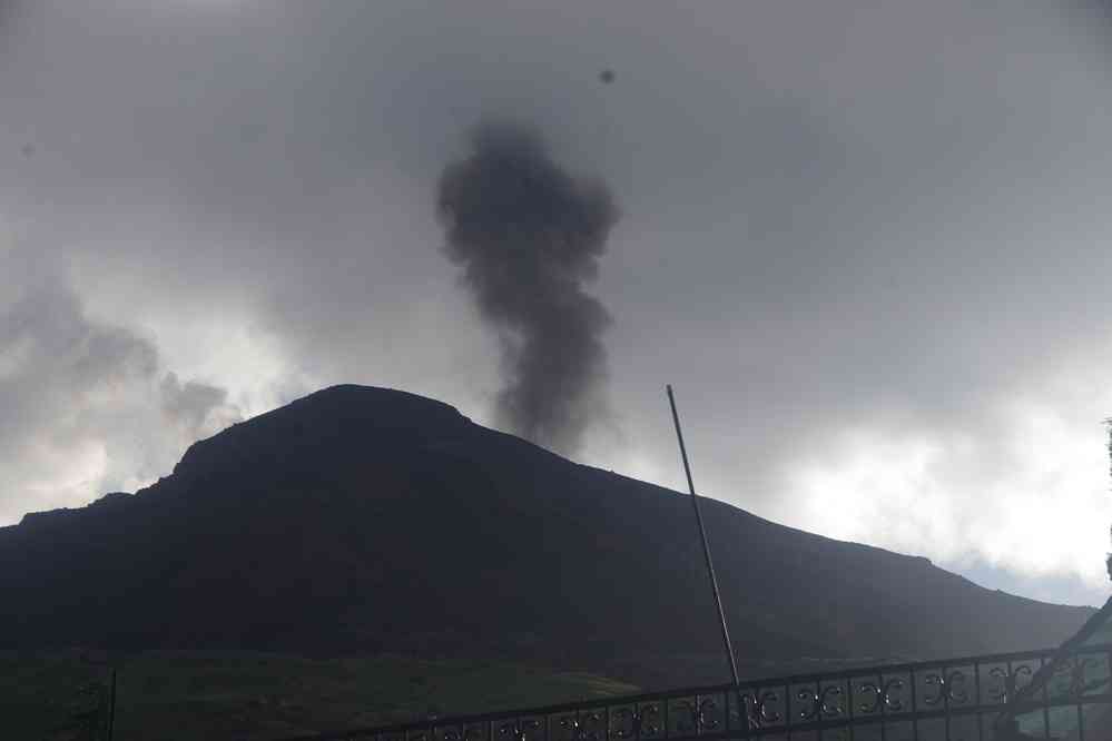 Activité éruptive du Stromboli, le 5 août 2020