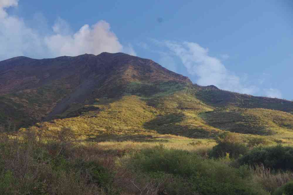 Montée sur les pentes du Stromboli, le 5 août 2020