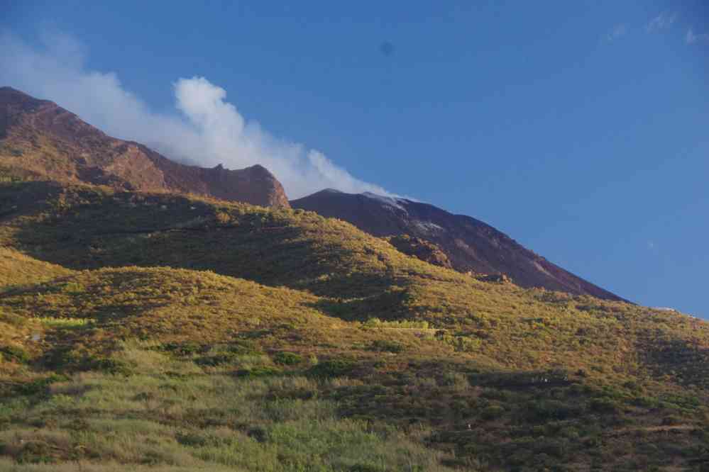 Montée sur les pentes du Stromboli, le 5 août 2020
