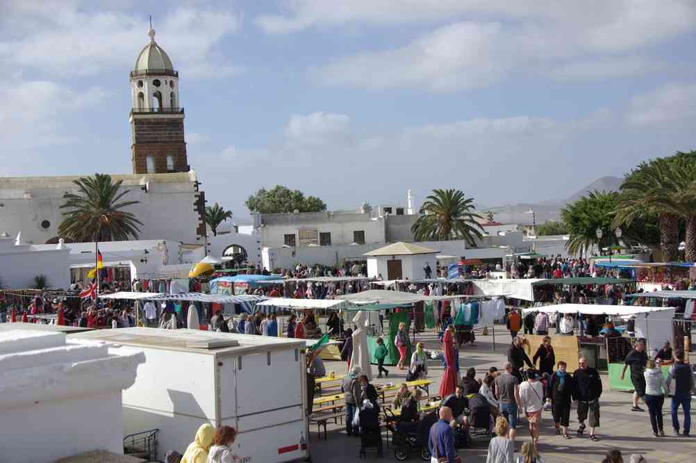 Teguise (marché aux touristes), le 29 décembre 2013