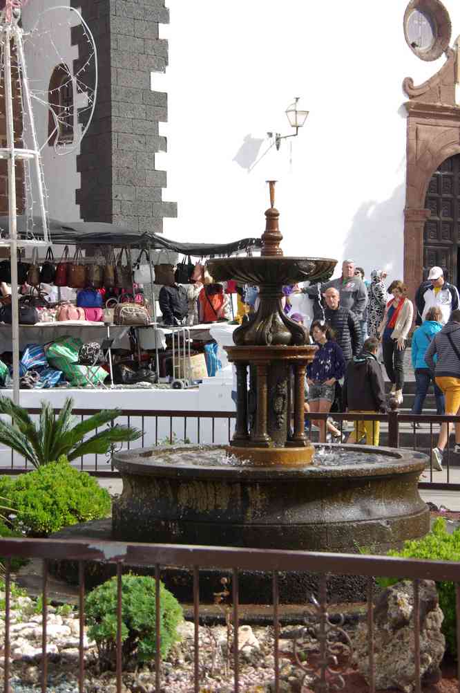 La fontaine de Teguise, le 29 décembre 2013