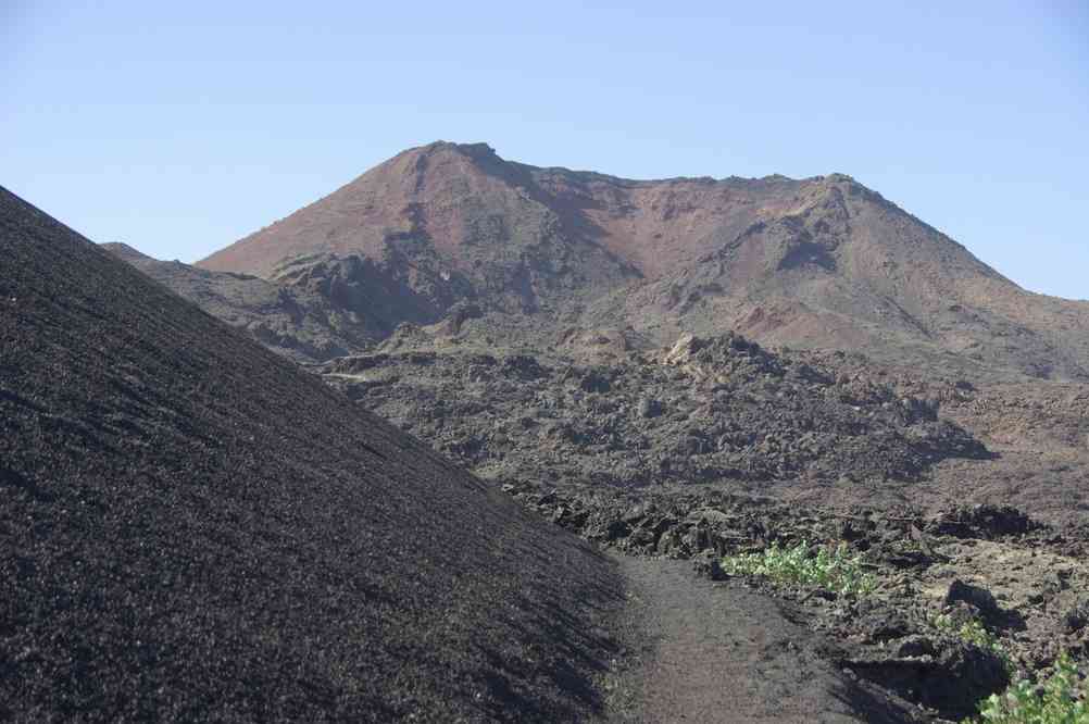 Dans le parc national de Timanfaya, le 30 décembre 2013