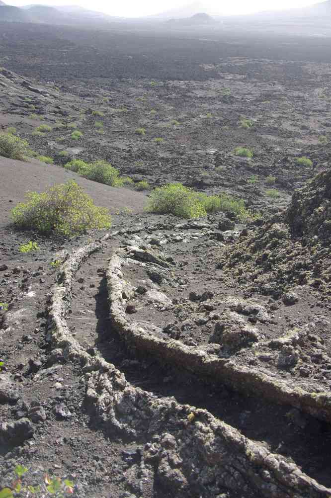 Tunnel de lave miniature, le 30 décembre 2013