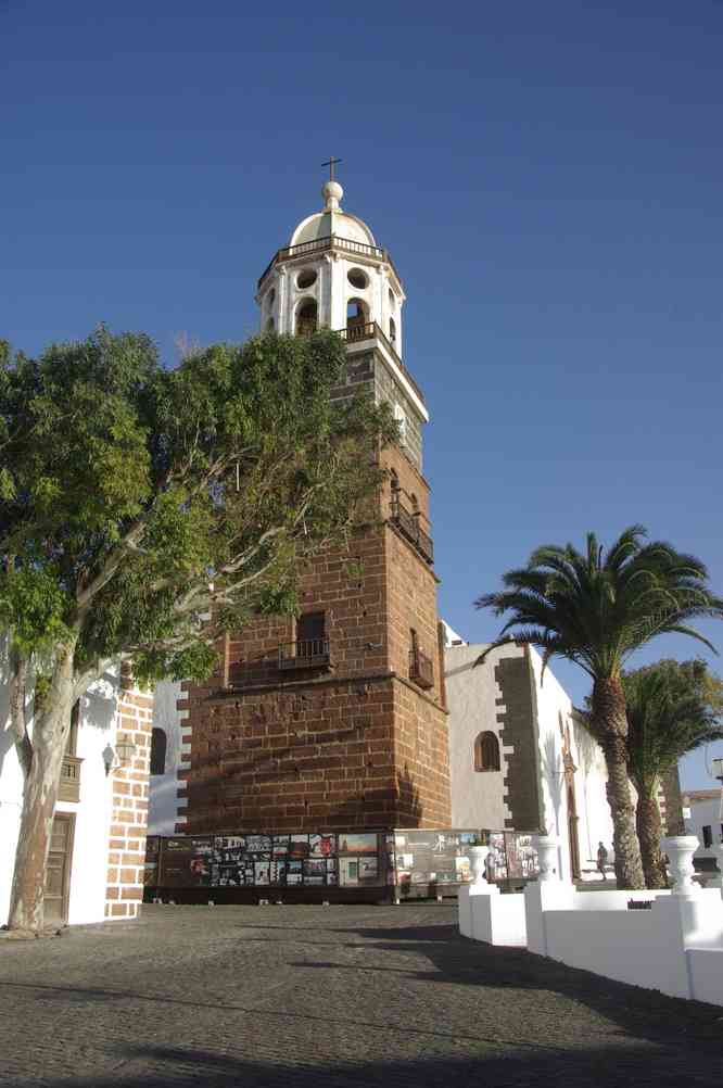 Le clocher de Teguise, le 30 décembre 2013