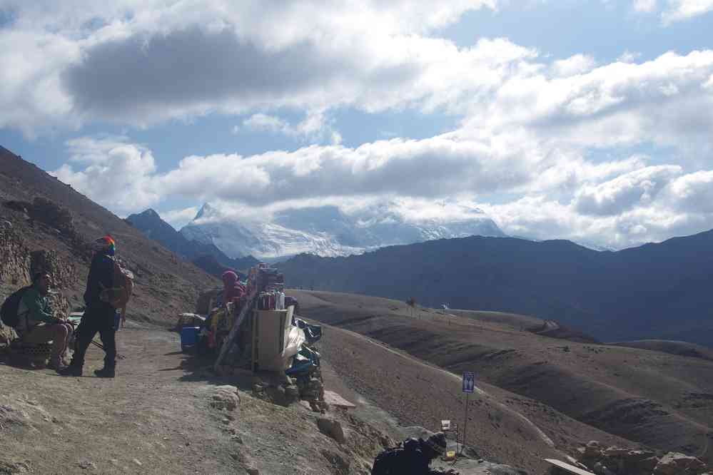 Depuis le mont Vinikunka 5036 m. Vue sur le Nevado Ausangate 6384 m, le 9 août 2024