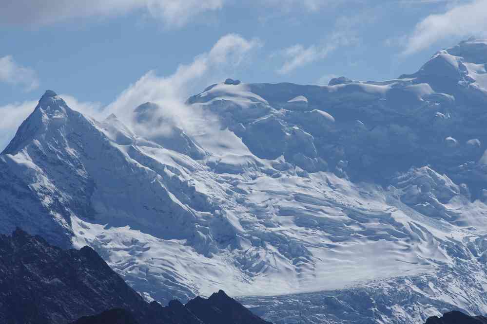 Depuis le mont Vinikunka 5036 m, le 9 août 2024. Vue sur le Nevado Ausangate 6384 m