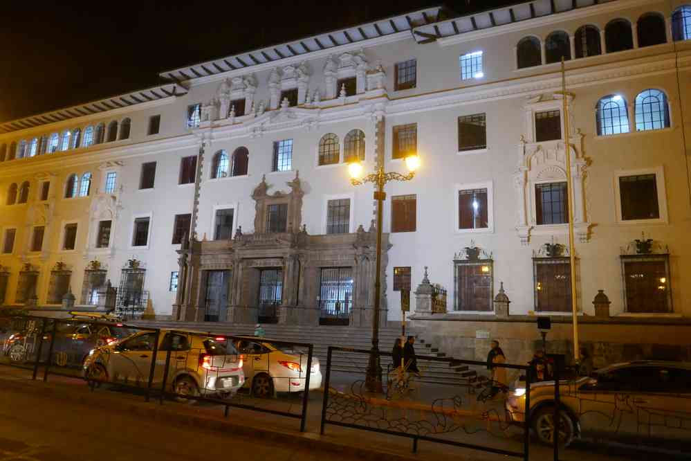 Cuzco en soirée, le 9 août 2024