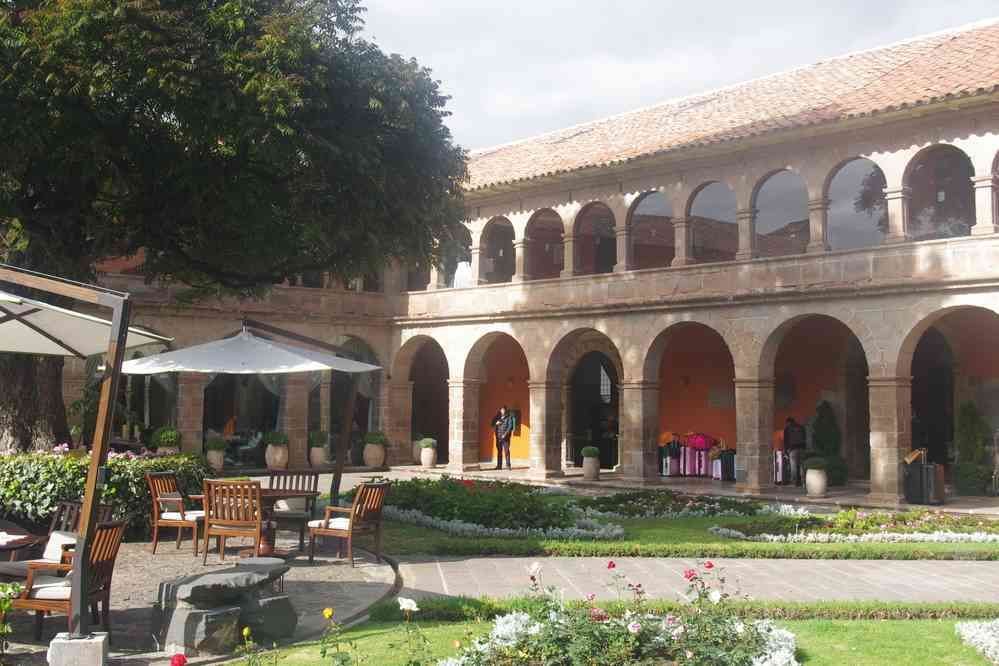 Cuzco, hôtel Monasterio (ancien monastère San Antonio Abad), le 10 août 2024