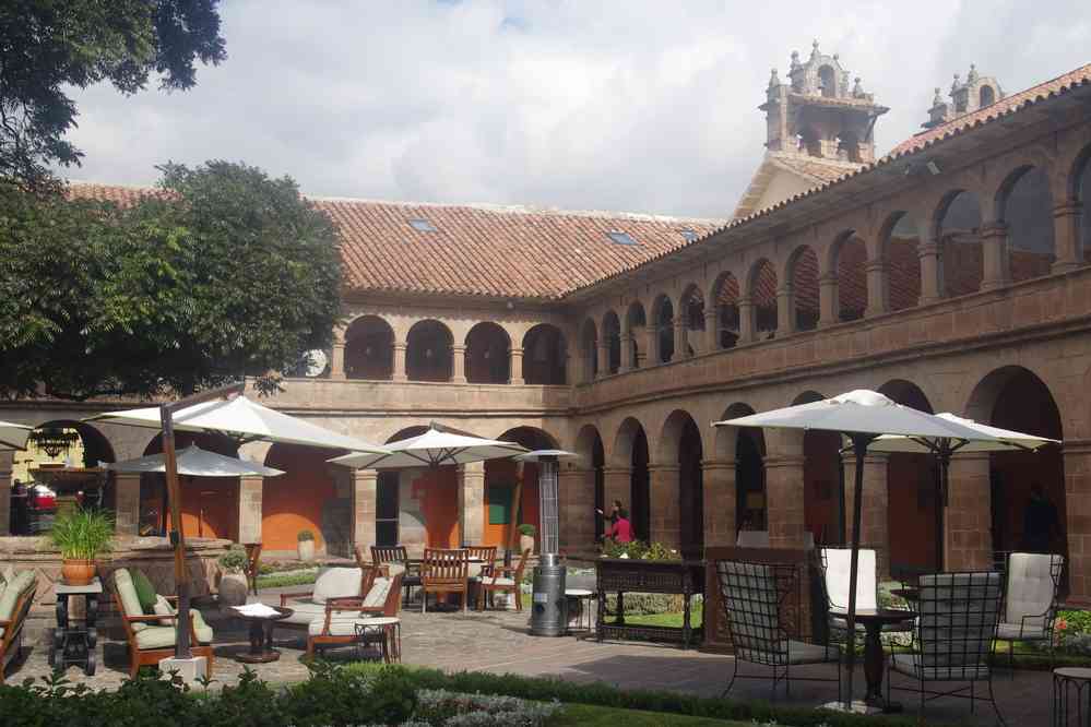 Cuzco, hôtel Monasterio (ancien monastère San Antonio Abad), le 10 août 2024