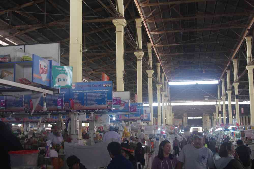Cuzco, marché central San Pedro, le 10 août 2024