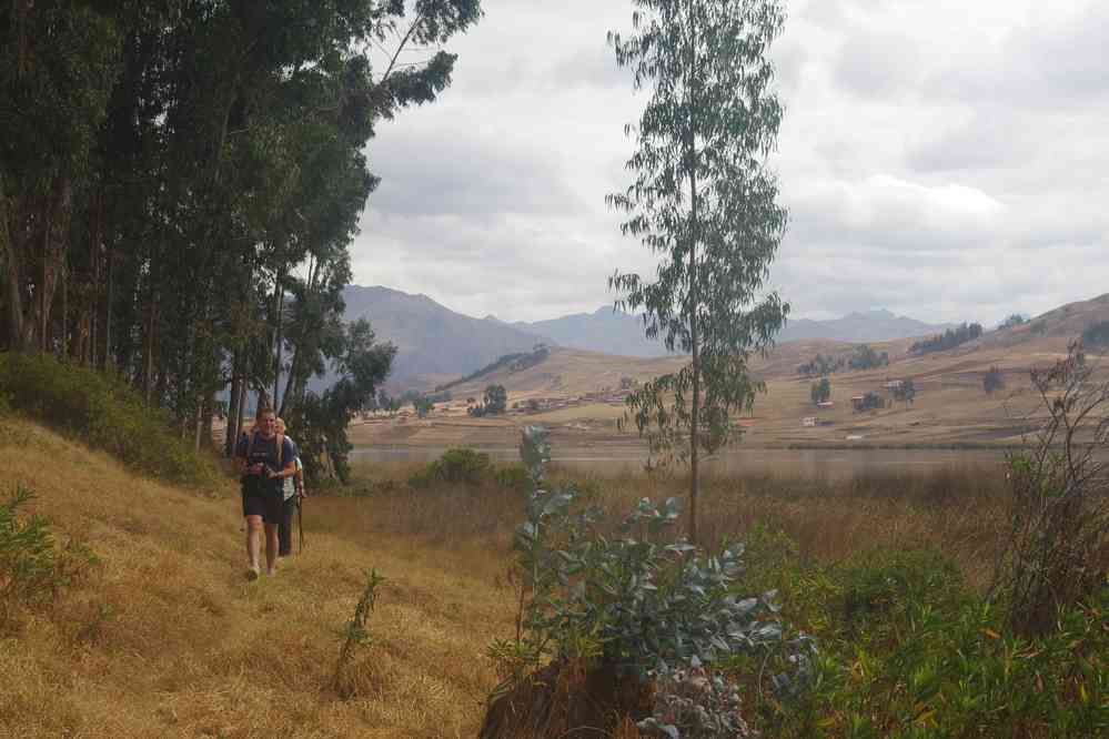 Randonnée le long de la laguna Huaypo, le 10 août 2024