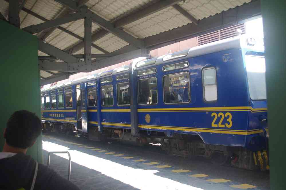 Retour en train, cette fois-ci à partir de la gare, le 14 août 2024