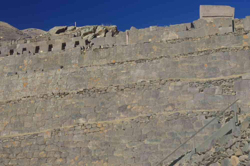 Visite du site archéologique d’Ollantaytambo, le 15 août 2024