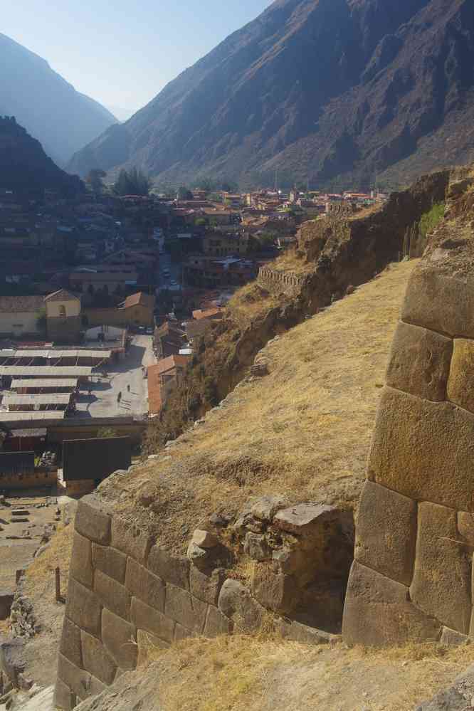 Visite du site archéologique d’Ollantaytambo, le 15 août 2024