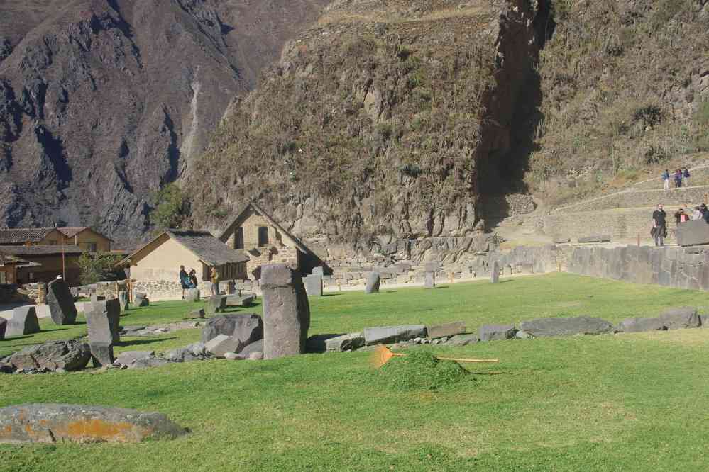 Visite du site archéologique d’Ollantaytambo, le 15 août 2024