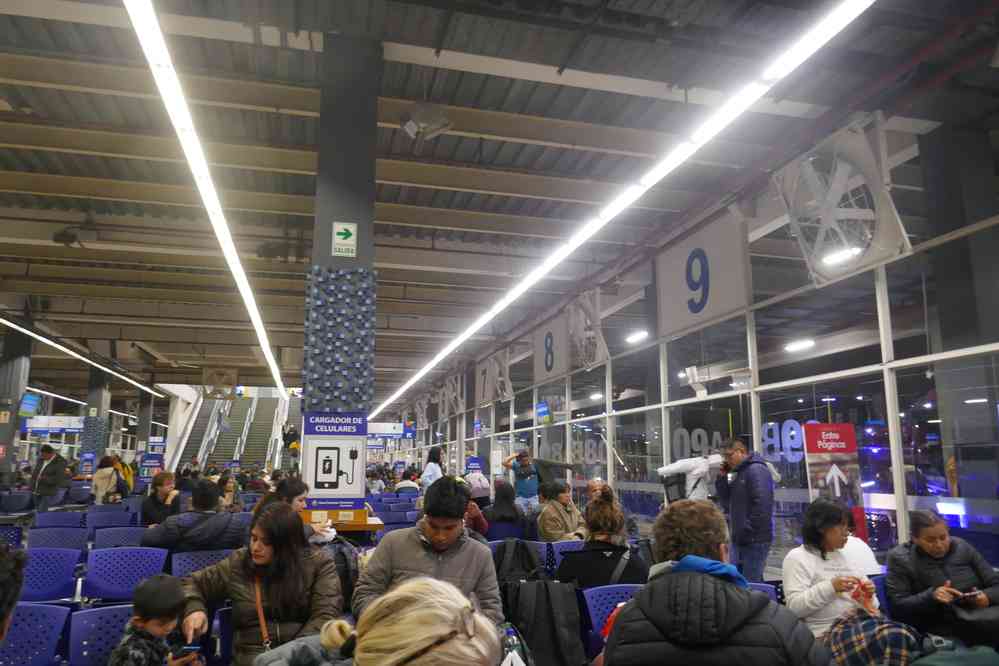 Lima, la gare routière de la Plazza del Norte, le 16 août 2024