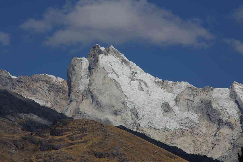 Nevado Cashan 5716 m. Descente de la laguna Churup, le 18 août 2024