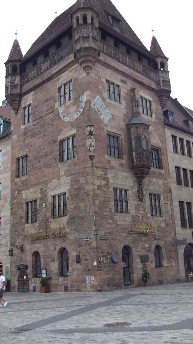 Nuremberg, près de l’église Saint-Laurent. 17 août 2019