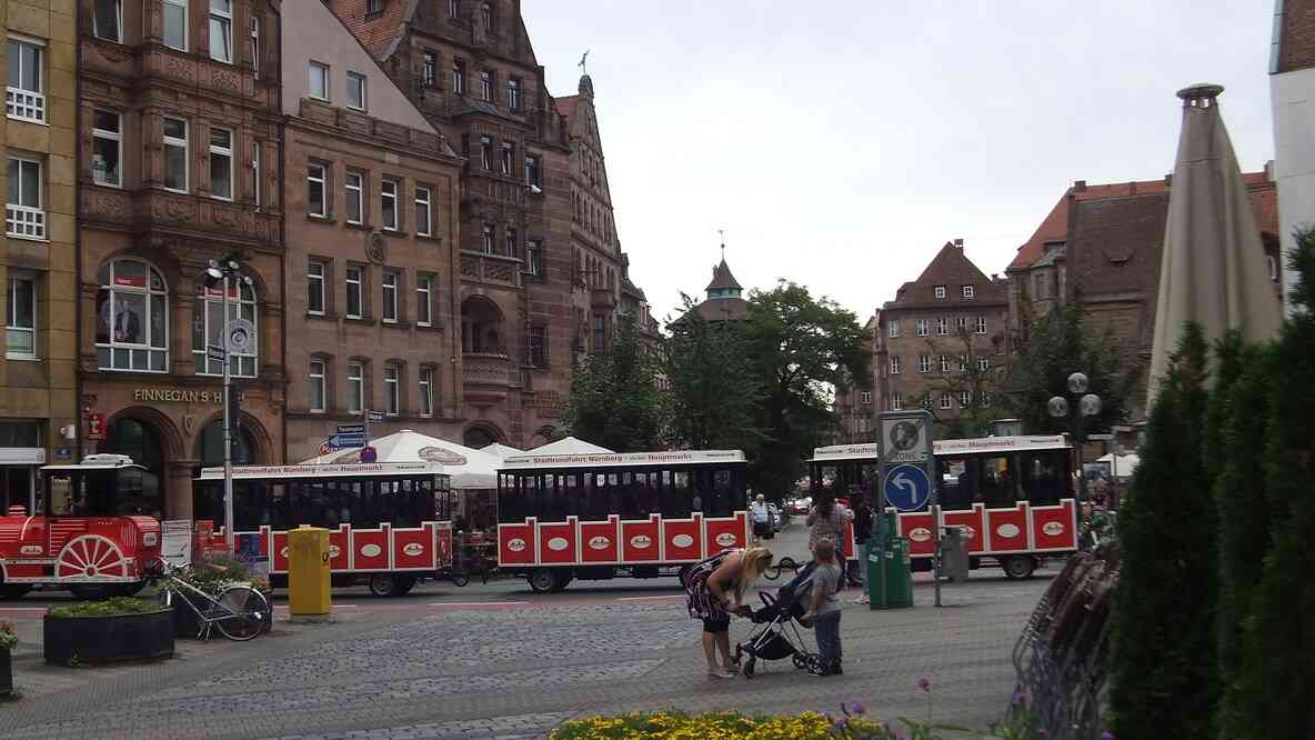 Nuremberg, Königstraße. 17 août 2019