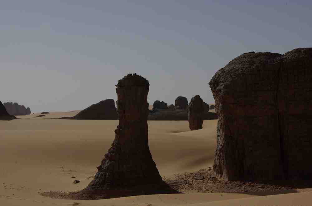 Formations de grès à Eguédé Ouagrin