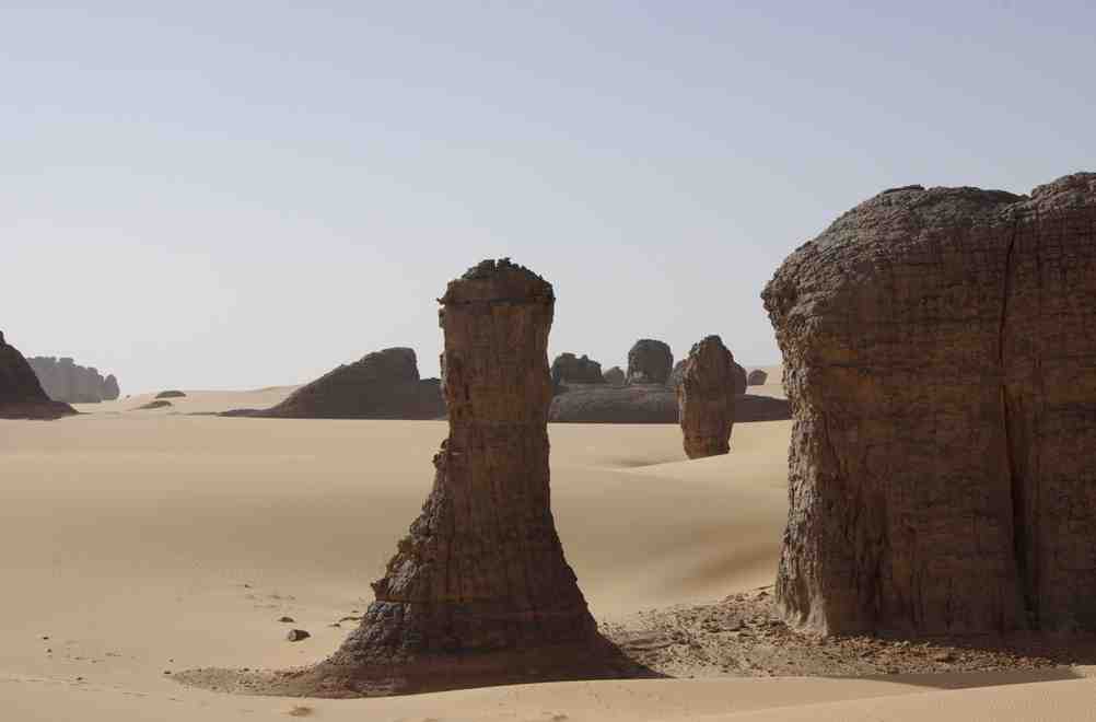 Formations de grès à Eguédé Ouagrin