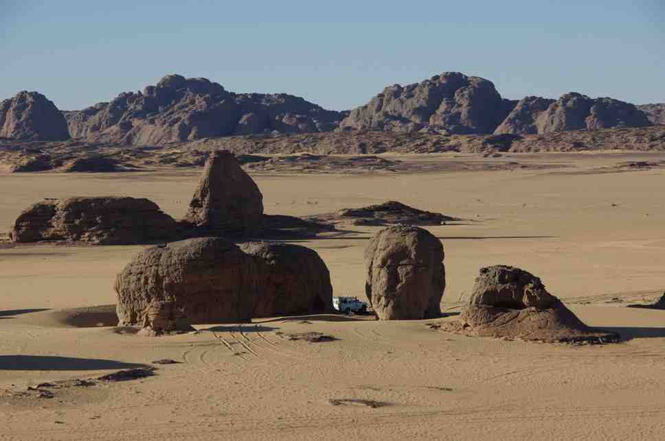 Le camp de Youf Arlal vu de l’emplacement de mon bivouac