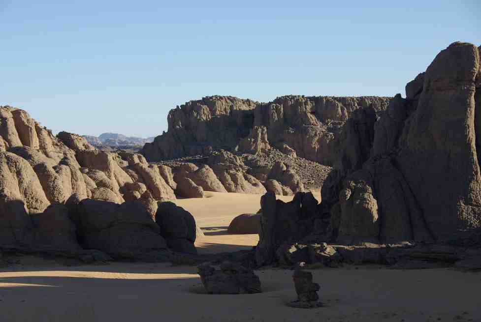 En s’approchant des aiguilles de Youf Ehaket
