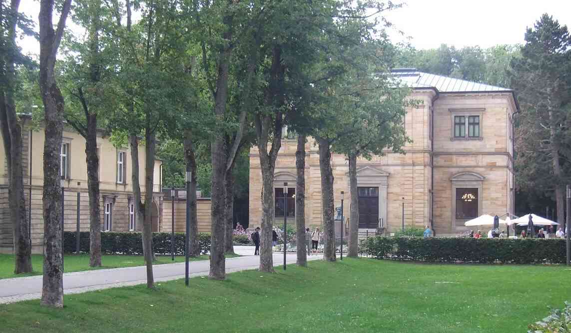 La villa Wahnfried, ancienne propriété de Richard Wagner, aujourd’hui musée. 15 août 2019